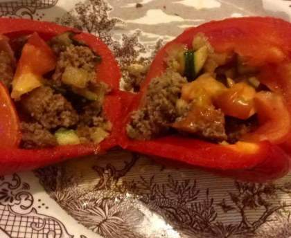 Poivrons farcis façon diététix