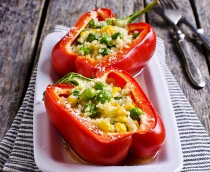 Poivrons garnis (Mexique)