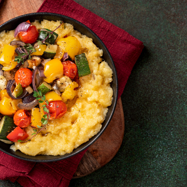 Polenta aux légumes