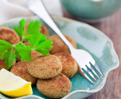 Polpettes ou croquettes de viande italiennes