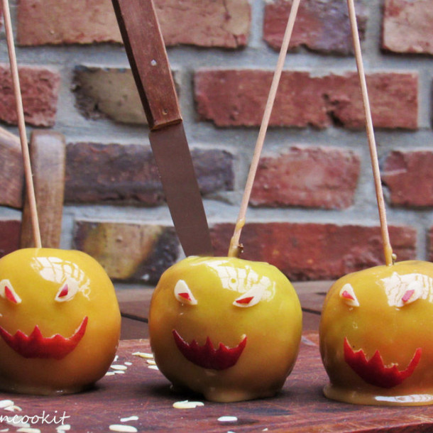 Pommes d'amour diaboliques