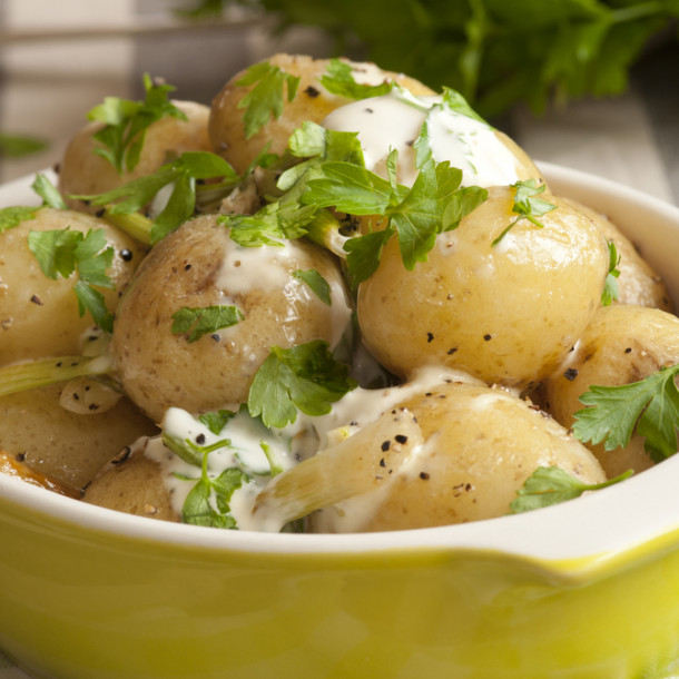 Pommes de terre à la béchamel