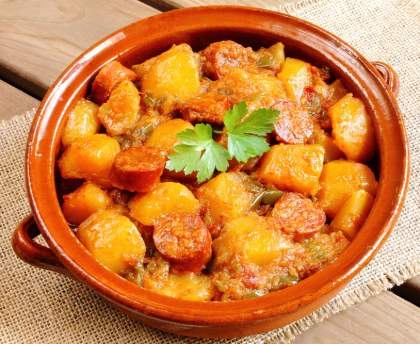 Pommes de terre à la Riojana (recette espagnole)