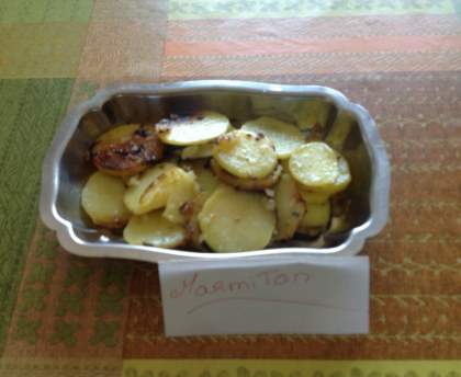 Pommes de terre sautées aux oignons
