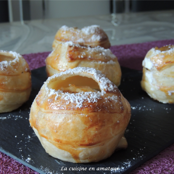 Pommes feuilletées