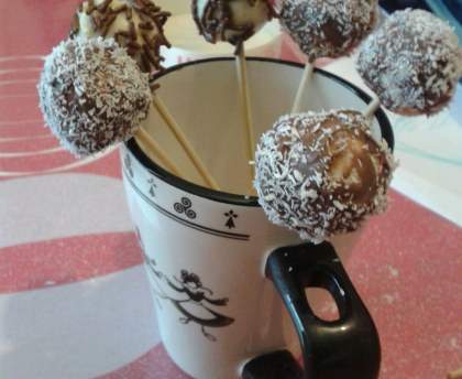 Pop cake double choco