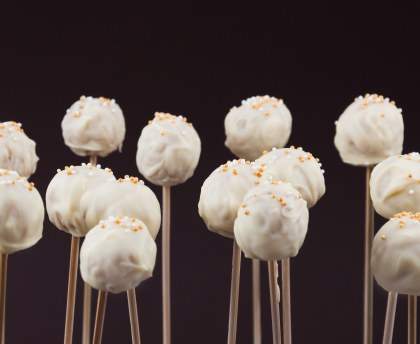 Pop cakes (ou cake pops)