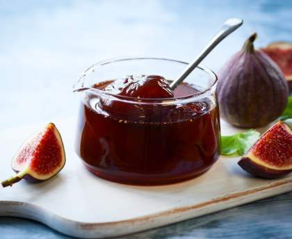 Porc à la compotée d'oignons-figues