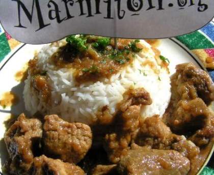 Porc au caramel de la maman de Dame Magali