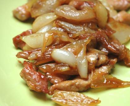 Porc caramélisé aux échalotes (Vietnam)
