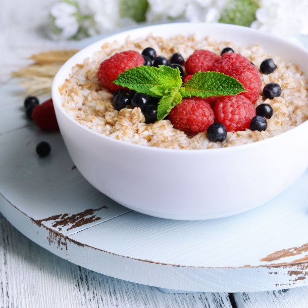 Porridge aux flocons d’avoine
