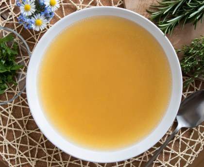 Potage à la moutarde
