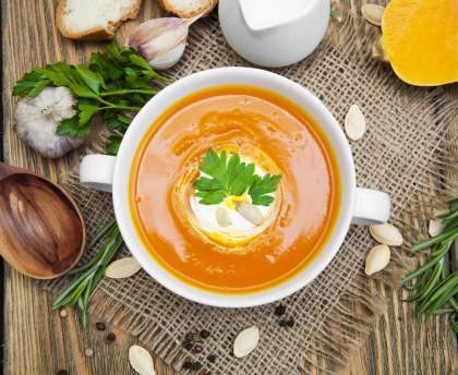 Potage au potiron