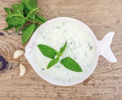 Potage frais au concombre