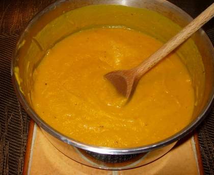 Potage potimarron et panais