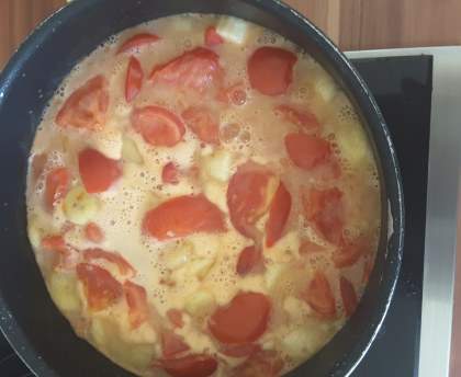 Potage surprise aux tomates 
