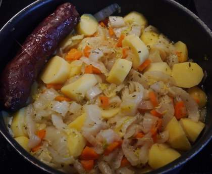 Potée de choux chinois