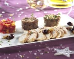 Poularde aux parfums de méditerranée