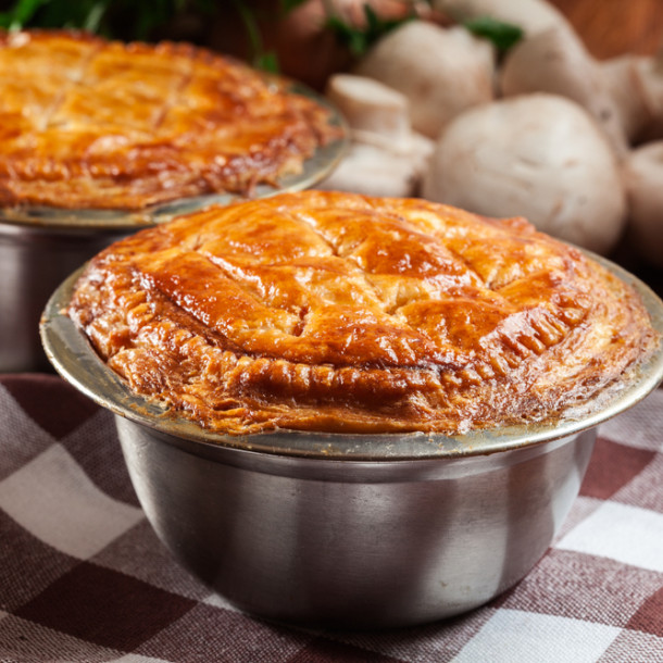 Poularde en cocotte lutée