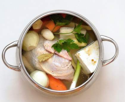 Poule au pot fermière