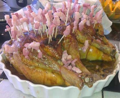 Poulerisson (poulet hérisson)