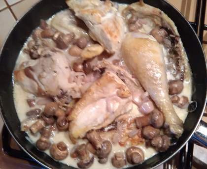 Poulet à la normande