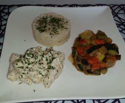 Poulet à la ricotta