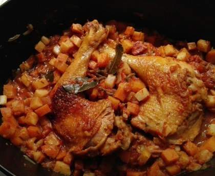 Poulet à l'italienne