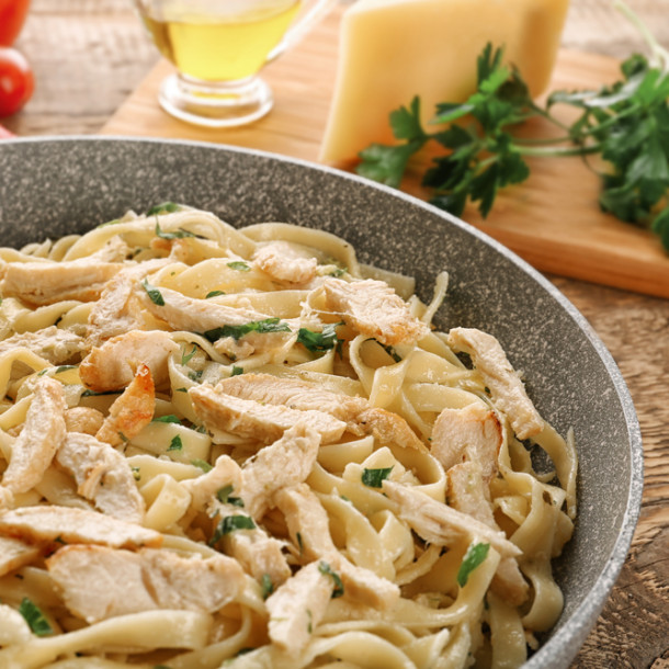 Poulet Alfredo 