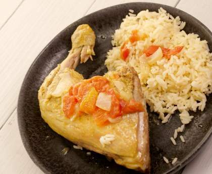 Poulet au lait de coco rapide