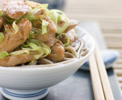 poulet au poireaux