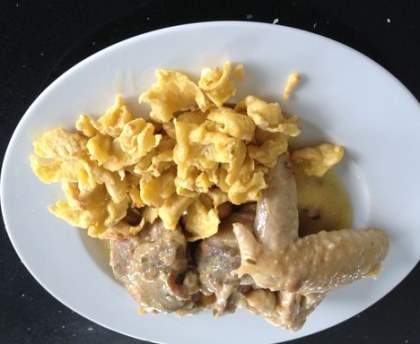 Poulet au Riesling facile