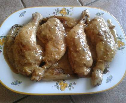 Poulet au roquefort facile