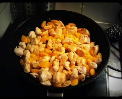 Poulet aux clémentines