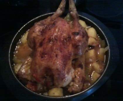 Poulet aux pommes de terre