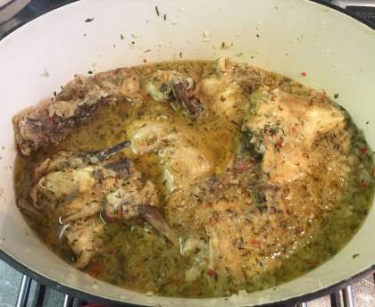 Poulet boucané (Guyane)