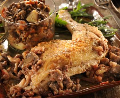 Poulet d'automne savoureux