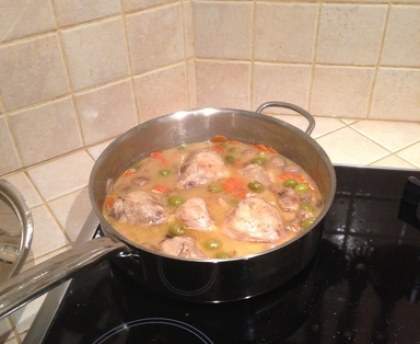 Poulet en sauce à ma façon