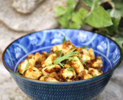 Poulet épicé au gingembre