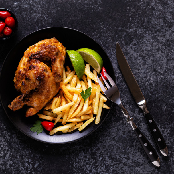 Poulet grillé à la portugaise