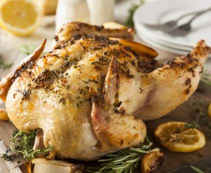 Poulet grillé façon maison