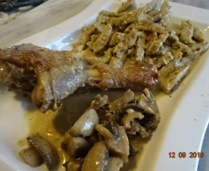 Poulet haut savoyard !