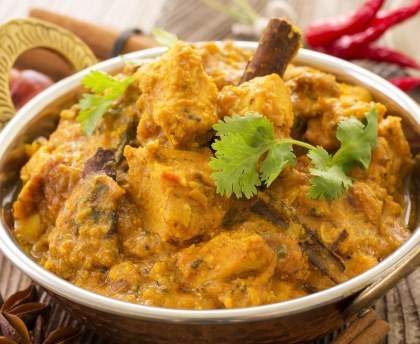 Poulet korma (Inde)