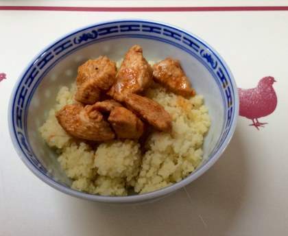 Poulet mariné au paprika et citron