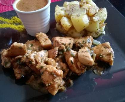 Poulet Miel / Coca