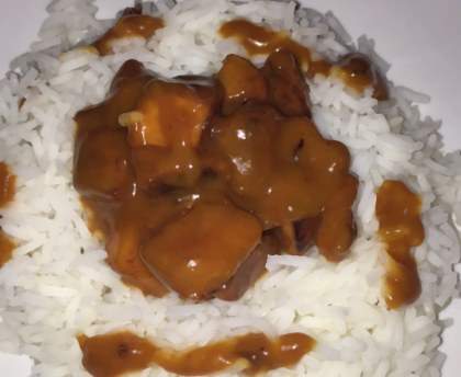 Poulet mielleux caramélisé