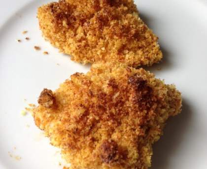 Poulet pané aux cacahuètes