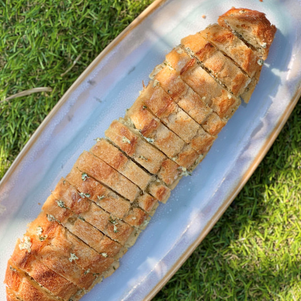 Préfou croustillant au chèvre frais