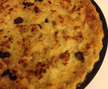 Pudding amandes-chocolat