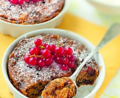 Pudding au gingembre et fruits secs version cocotte minute